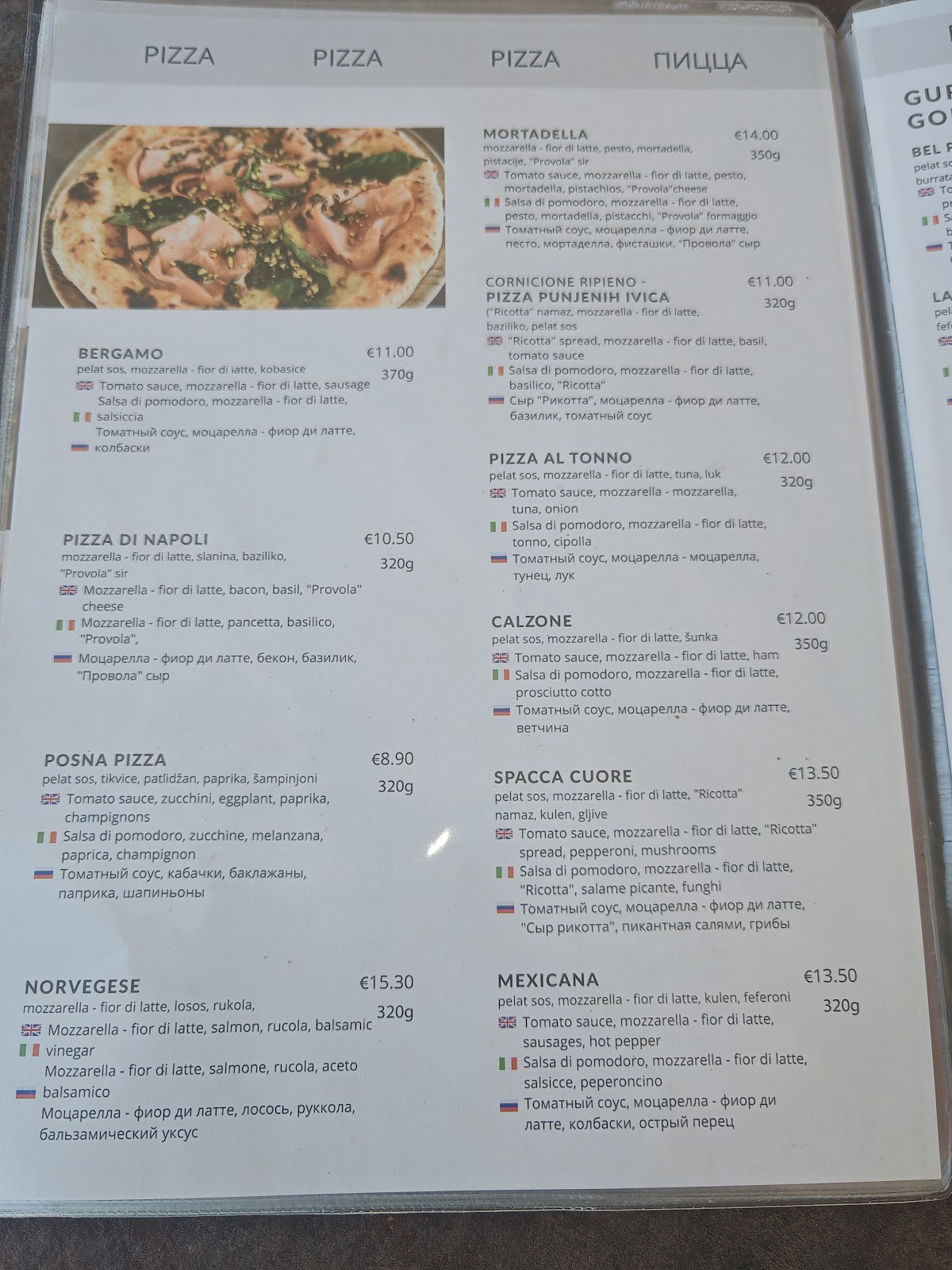 Italian Food